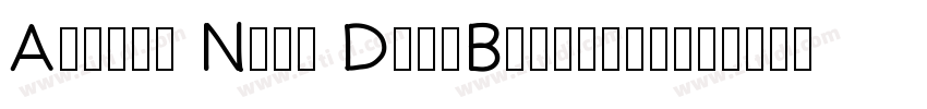 Avenir Next DemiBold字体免费下载字体转换